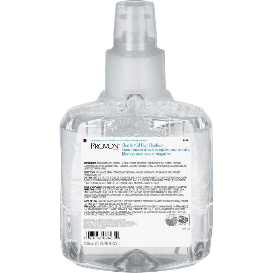 Provon® Clear & Mild Hand Soap - JQ360