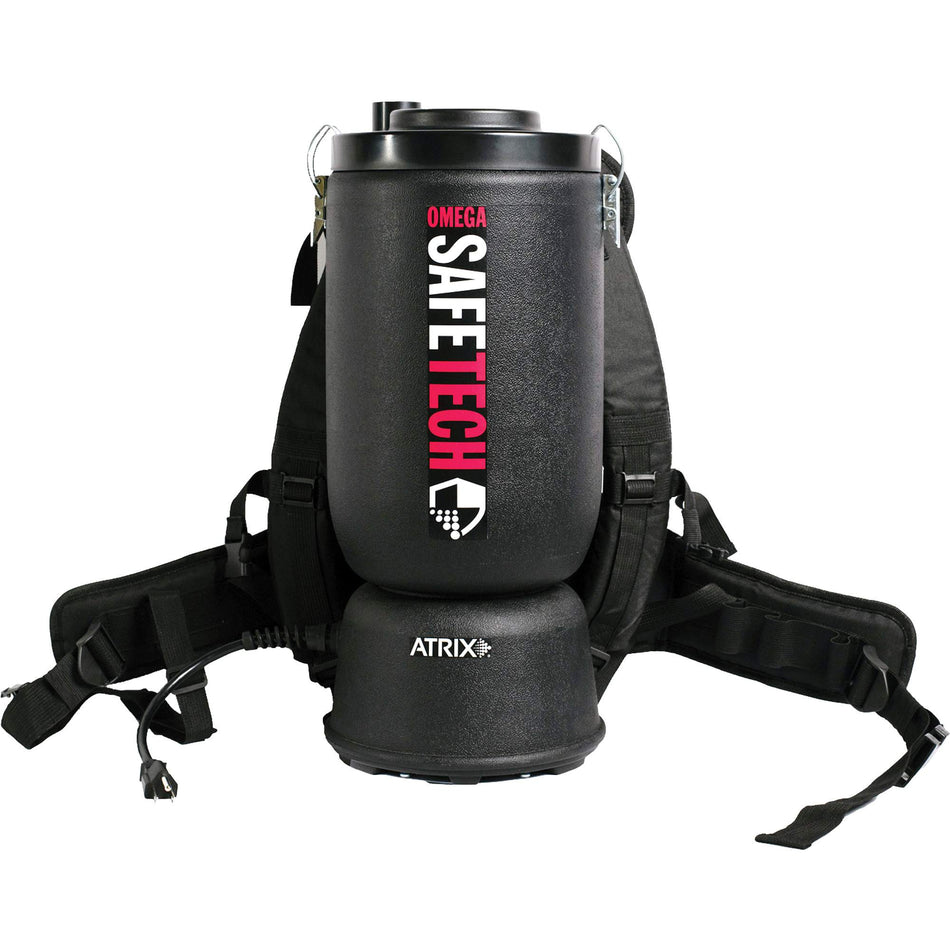 Omega SafeTech HEPA Backpack Vacuum - JQ478