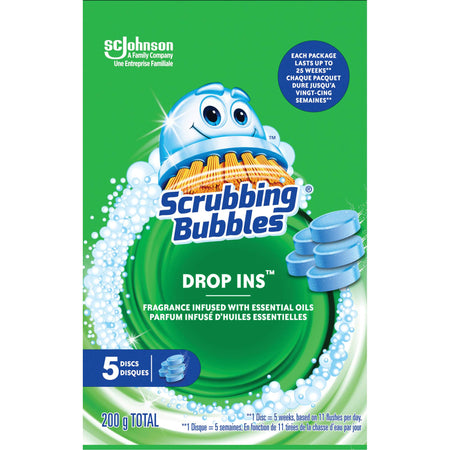 Scrubbing Bubbles® Drop-Ins™ Toilet Cleaner Discs - JQ492