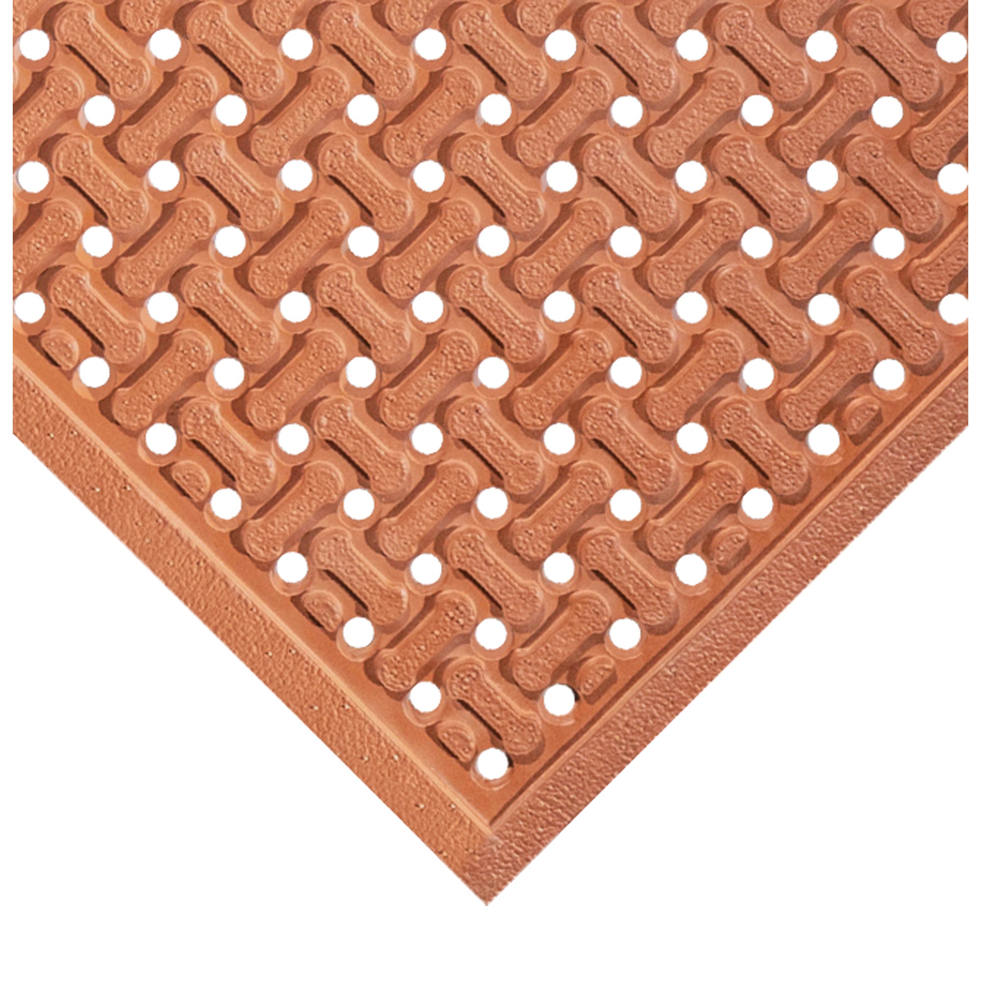 Flow Thru Reversible Grease-Resistant SBR Safety Mats - JQ586