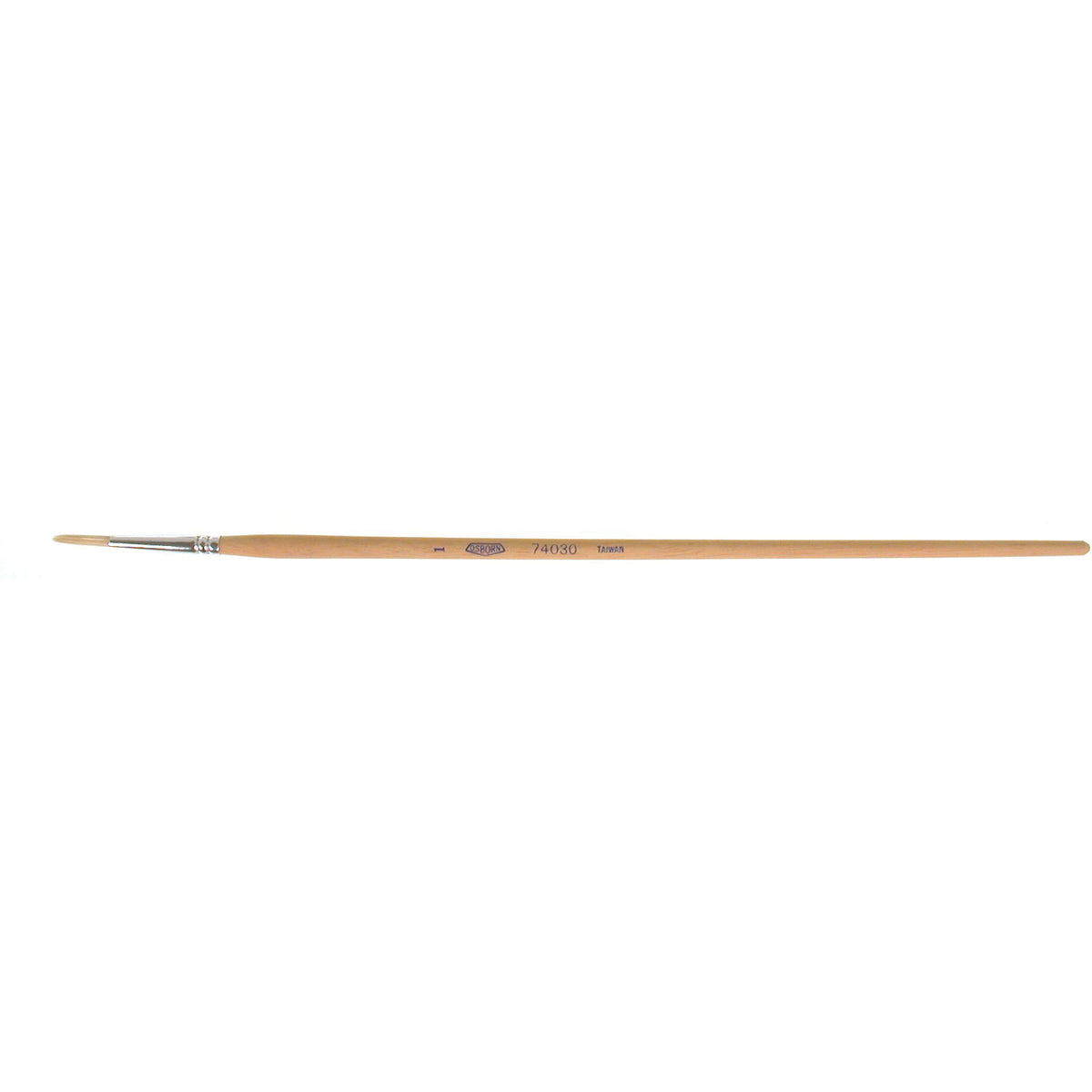 Pure White Bristle Round Marking Paint Brush - KP189