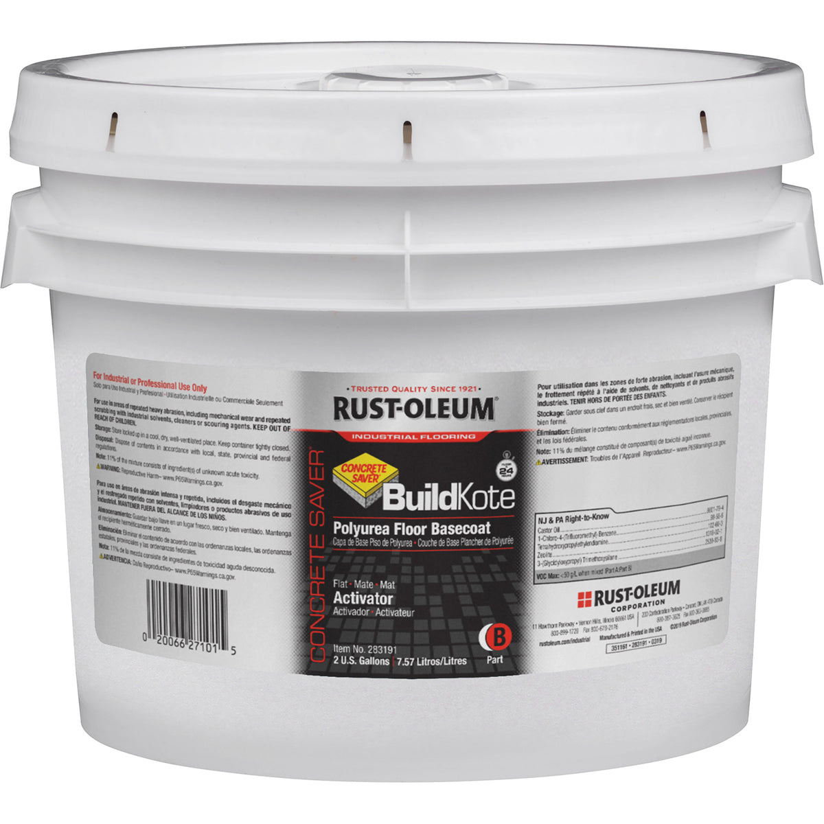 Concrete Saver® BuildKote Polyurea Floor Coating Primer Part B - KQ081