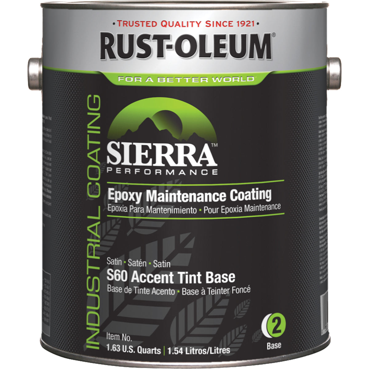 Sierra Performance™ S60 Water-Based Epoxy Maintenance Coating Accent Base - KQ082