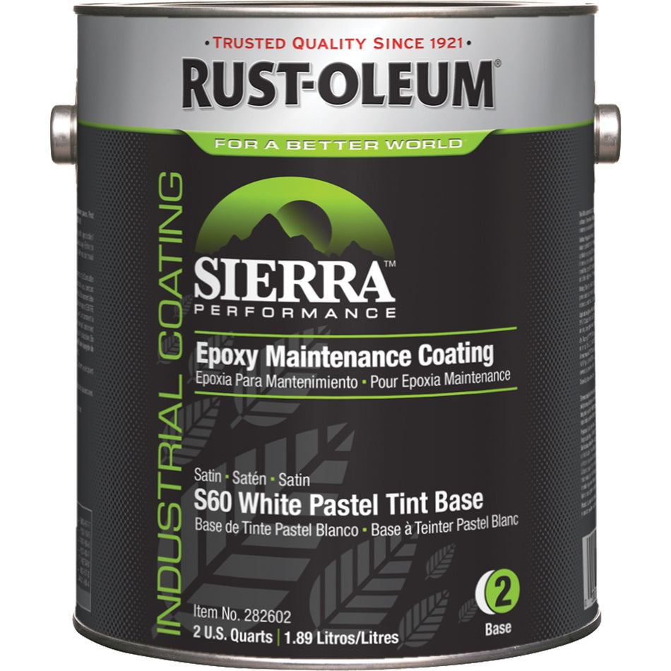 Sierra Performance™ S60 Water-Based Epoxy Maintenance Coating Pastel Base - KQ084