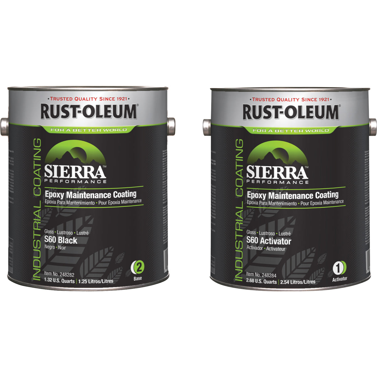 Sierra™ S60 Water-Based Epoxy Maintenance Coating Kit - KQ093