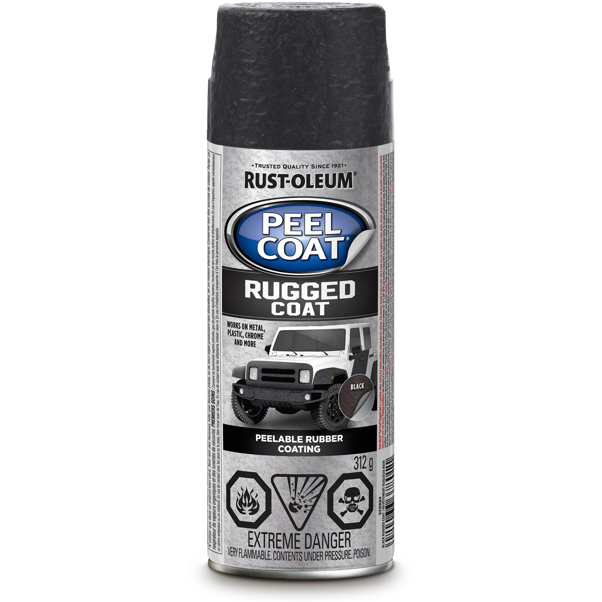 Automotive Rugged Peelable Rubber Coating - KQ474