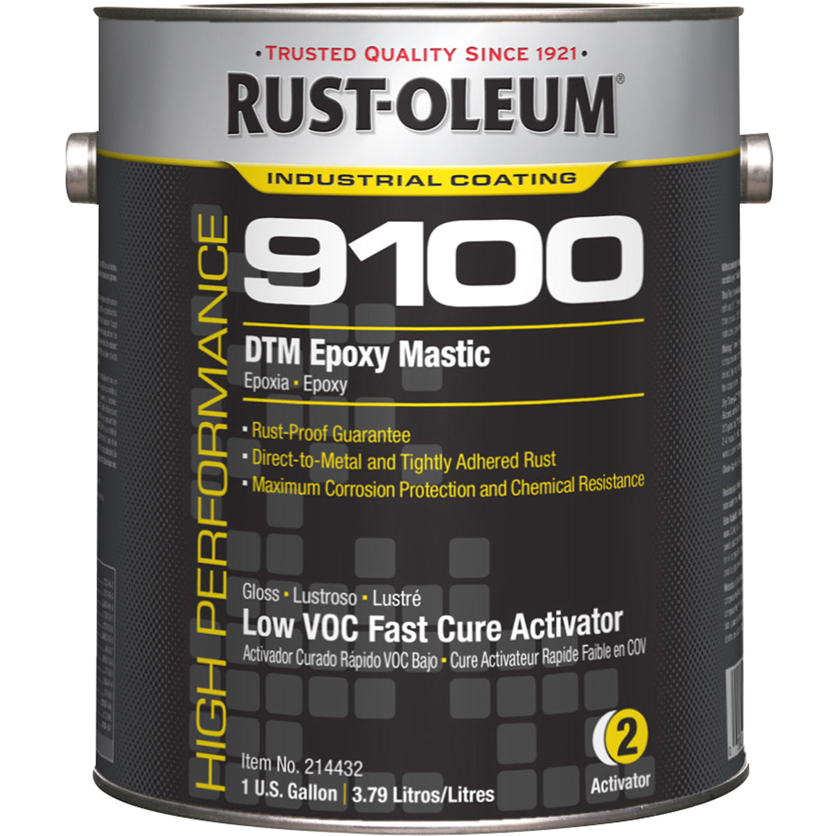 9100 System DTM Epoxy Mastic Fast Cure 250 VOC Activator - KQ891