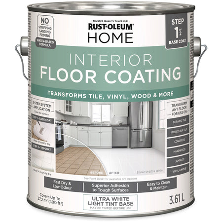Home Interior Floor Coating System Base Coat - KR338