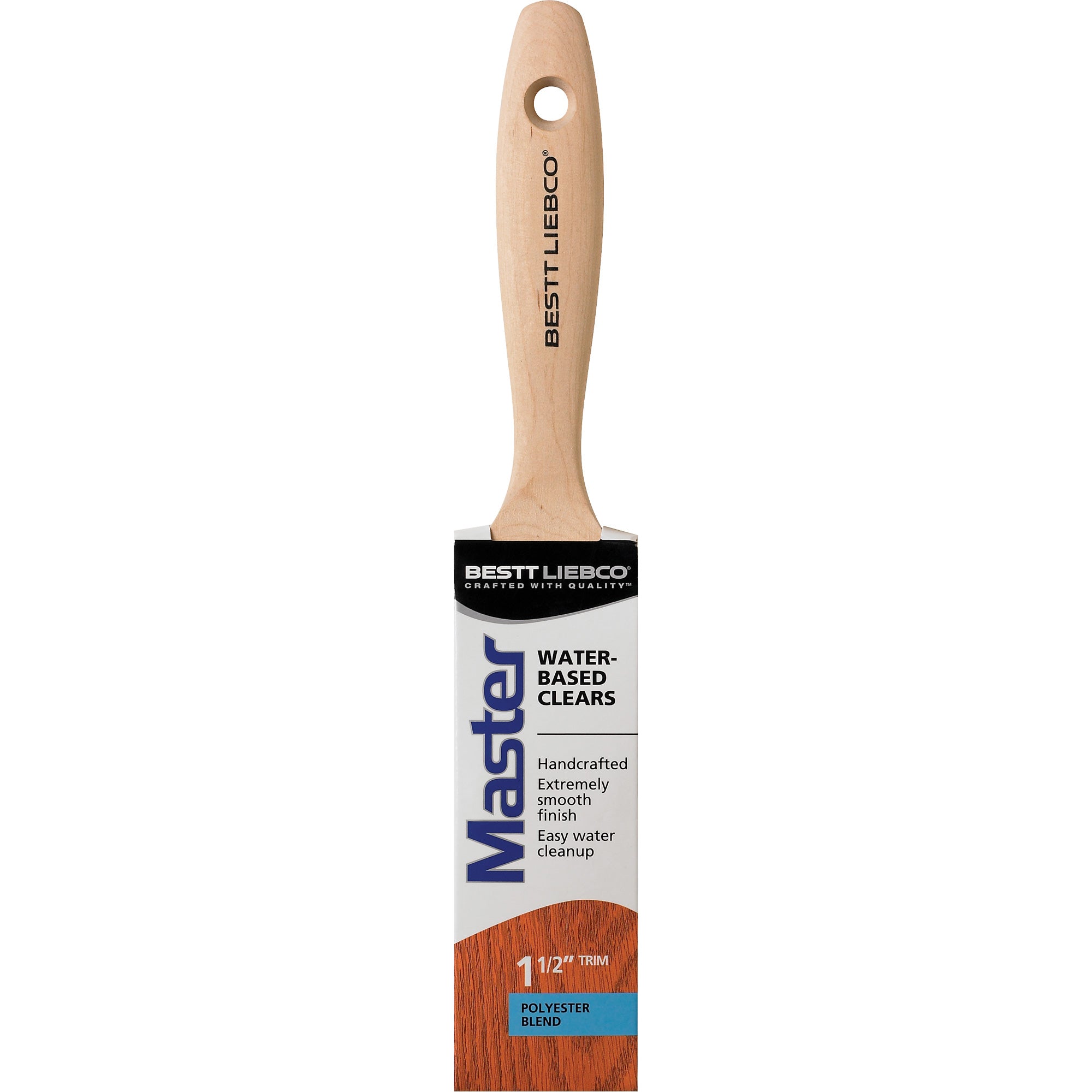 Master Water-Based Clear Coatings Trim & Angle Paint Brush - KR548