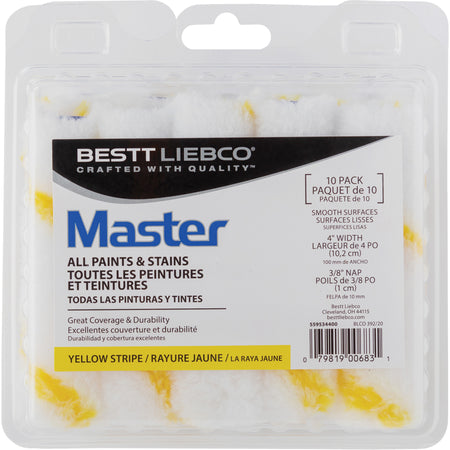 Master Yellow Stripe Mini Rollers - KR592