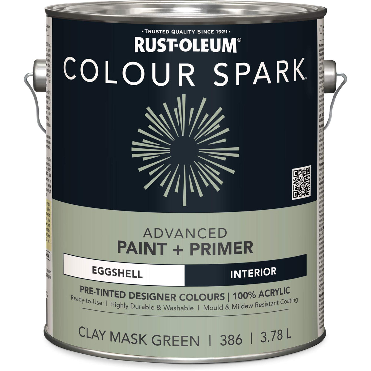 Colour Spark™ Interior Pre-Tinted Paint + Primer Wall Paint - KR874