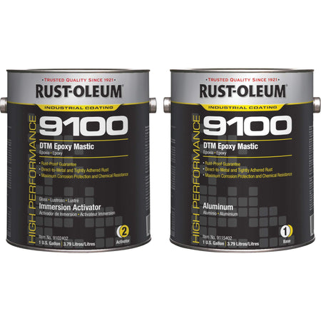 9100 System DTM Epoxy Mastic Base & Activator Kit - KR887