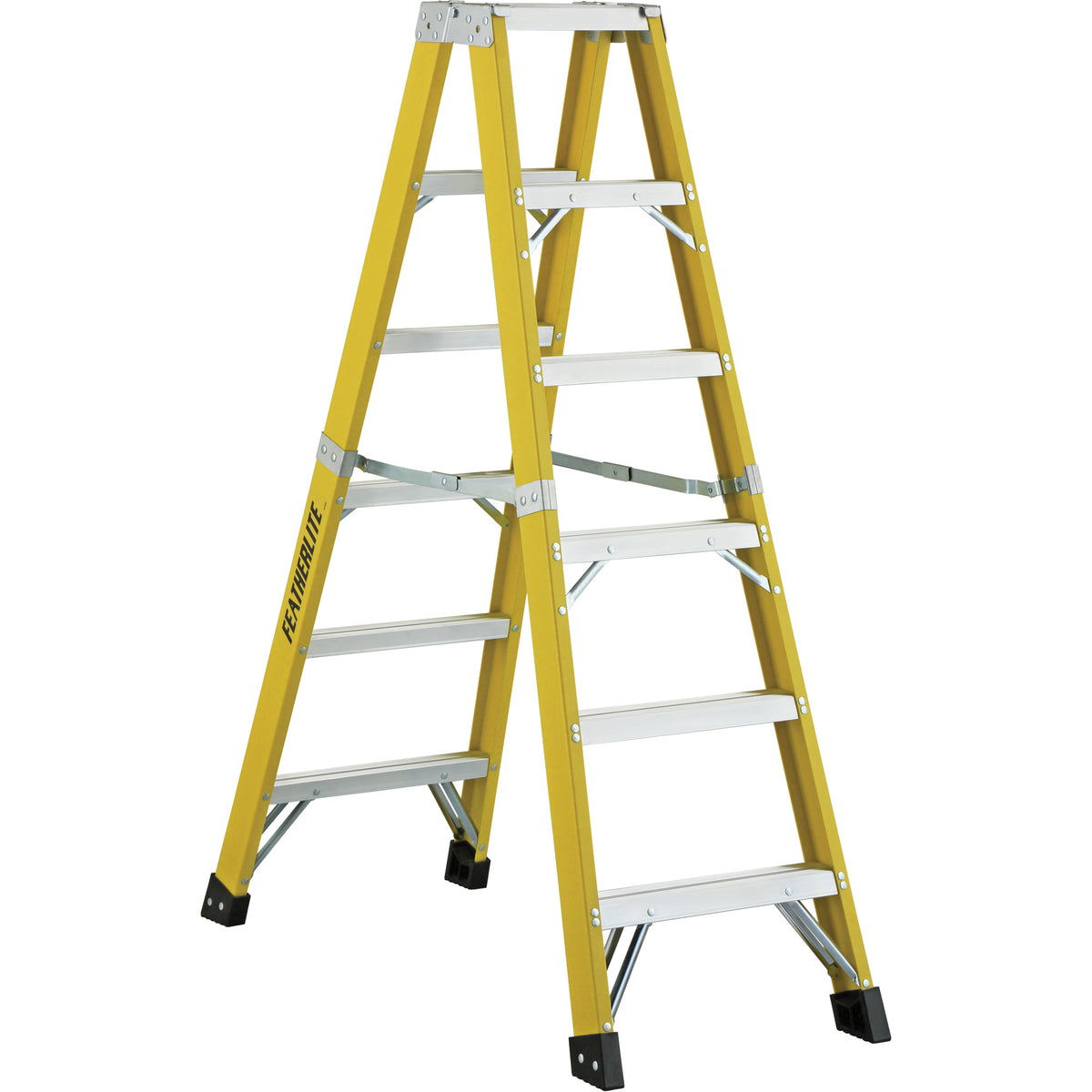 6600 Series Industrial Heavy-Duty 2-Way Stepladders - MF414