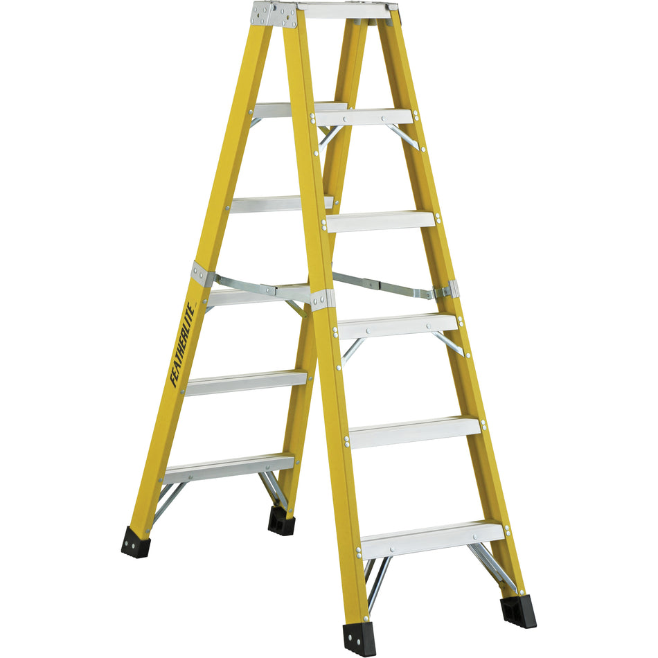 6600 Series Industrial Heavy-Duty 2-Way Stepladders - MF414