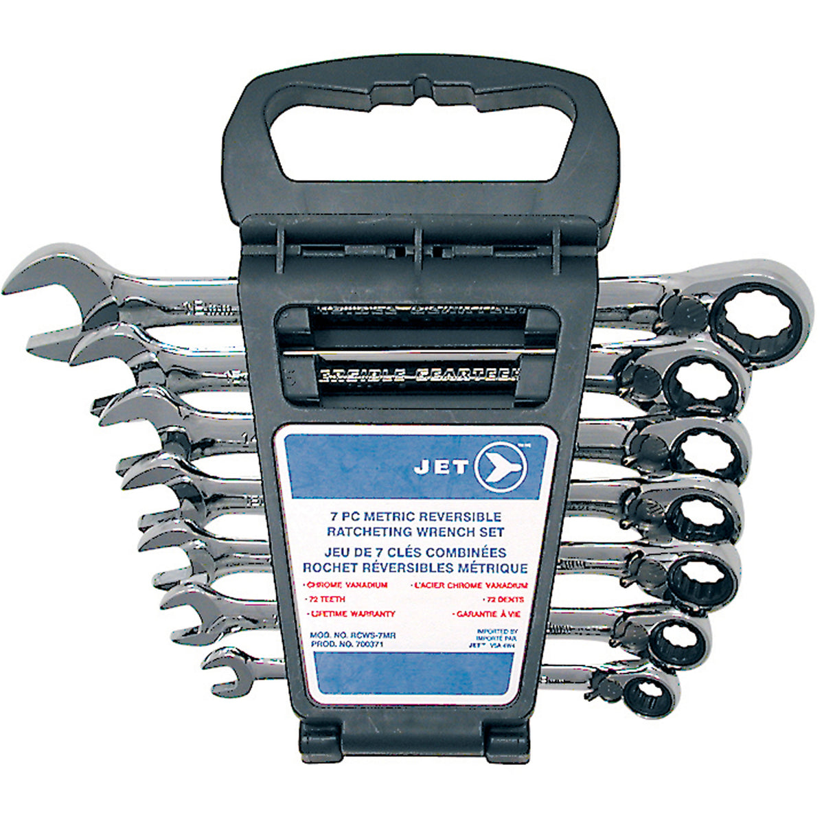 RCWS-7MR Long Pattern Reversible Wrench Set - MLA094