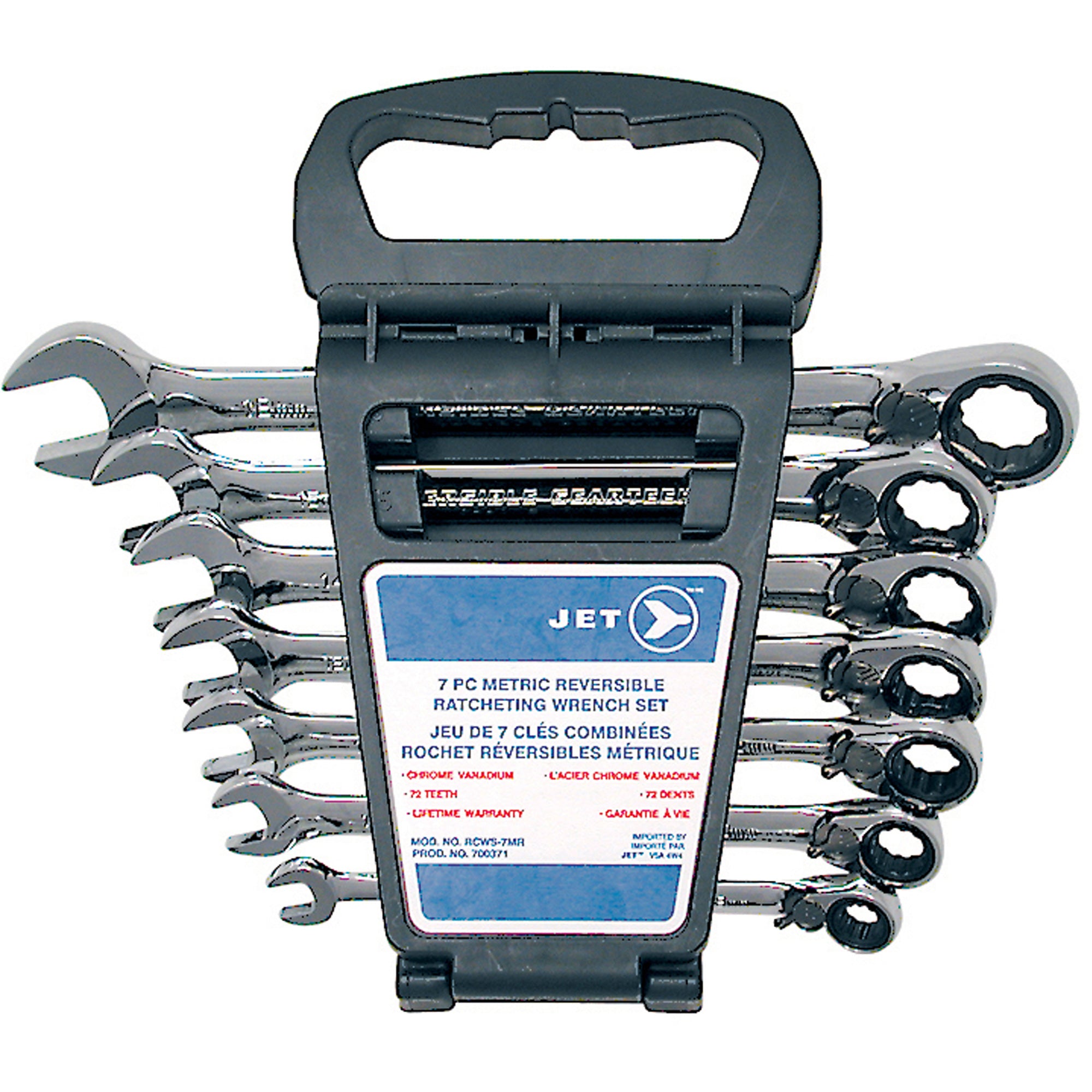 RCWS-7MR Long Pattern Reversible Wrench Set - MLA094