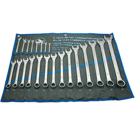 Raised Panel Combination Wrench Set - MLA100