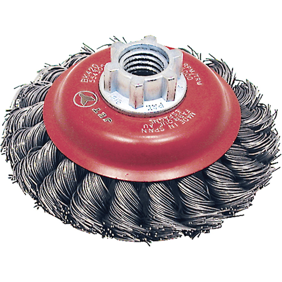 BK420T Knot Twisted Conical Brush - MLA121