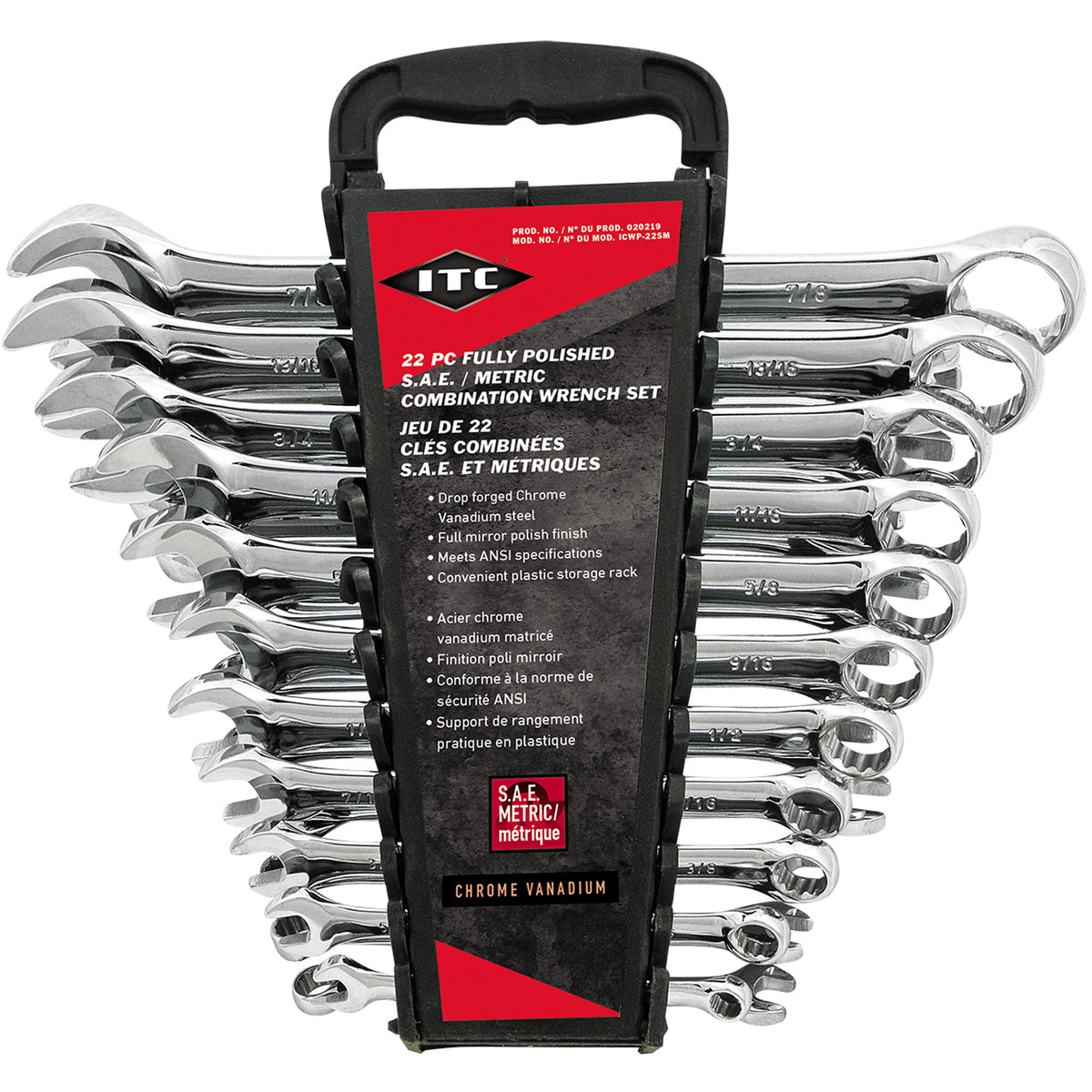 ICWP-22SM Wrench Set - MLA256
