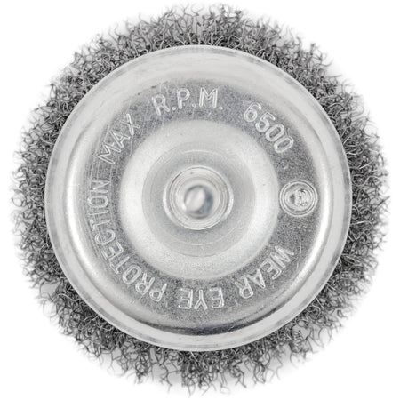 Shaft-Mounted Crimped Cup Brush - MLA277