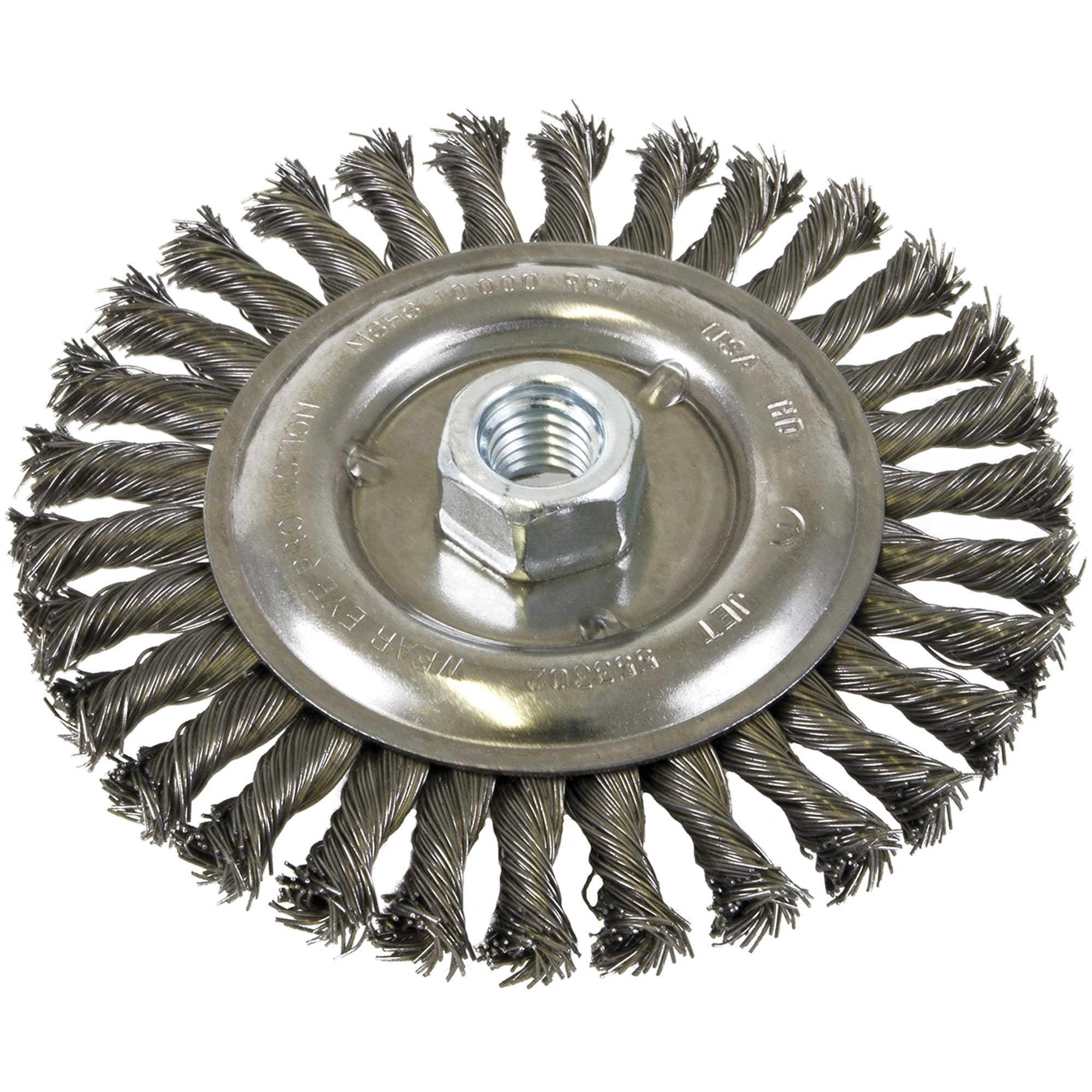 Standard Face Knot Wire Wheel Threaded - MLA299