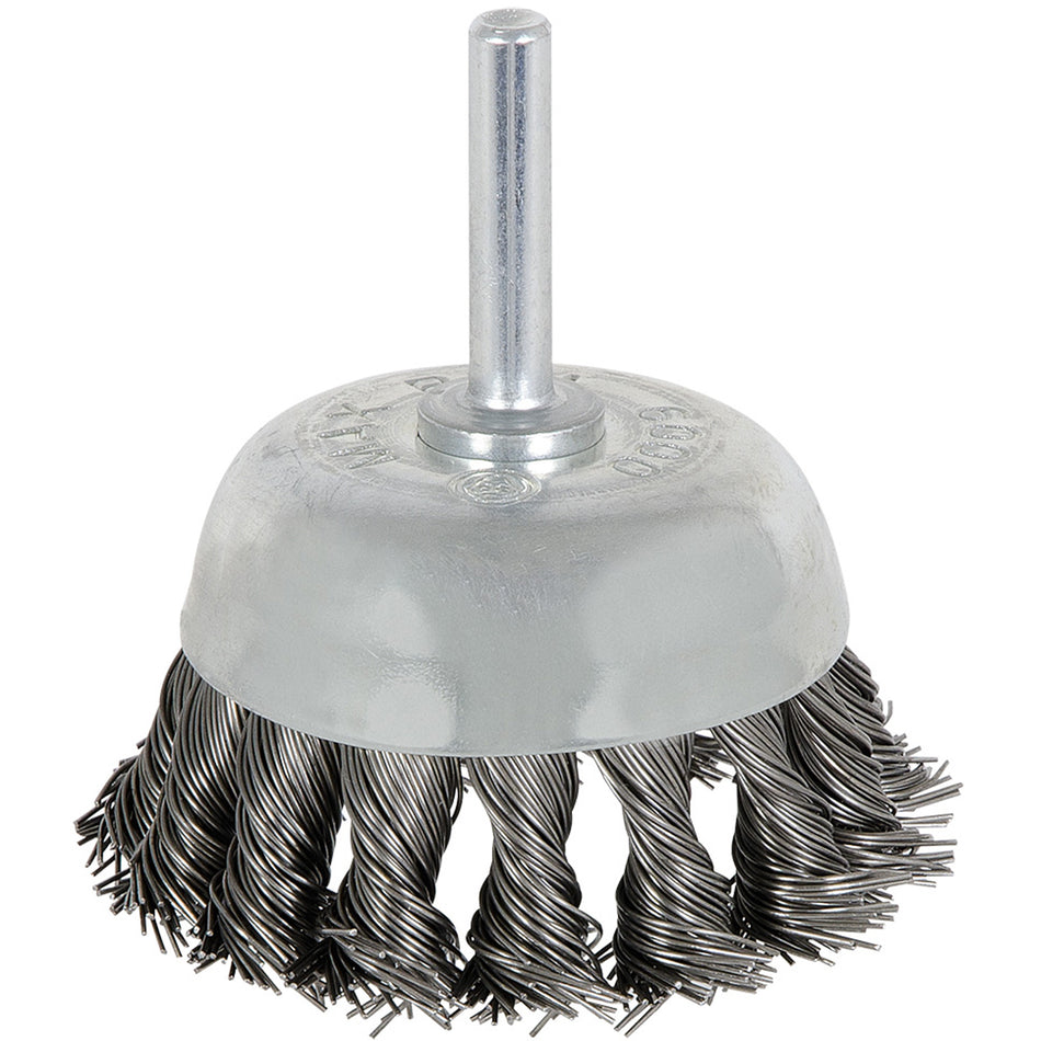 8046 Shaft Mounted Knot Twisted Cup Brush - MLA339