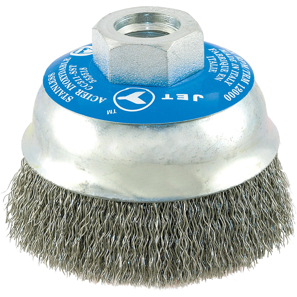Stainless Steel Crimped Wire Cup Brush - MLA365