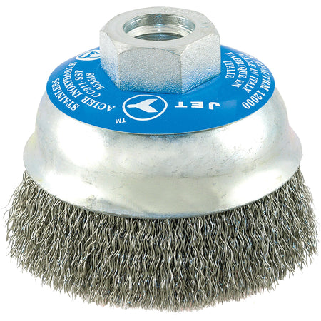 Stainless Steel Crimped Wire Cup Brush - MLA365