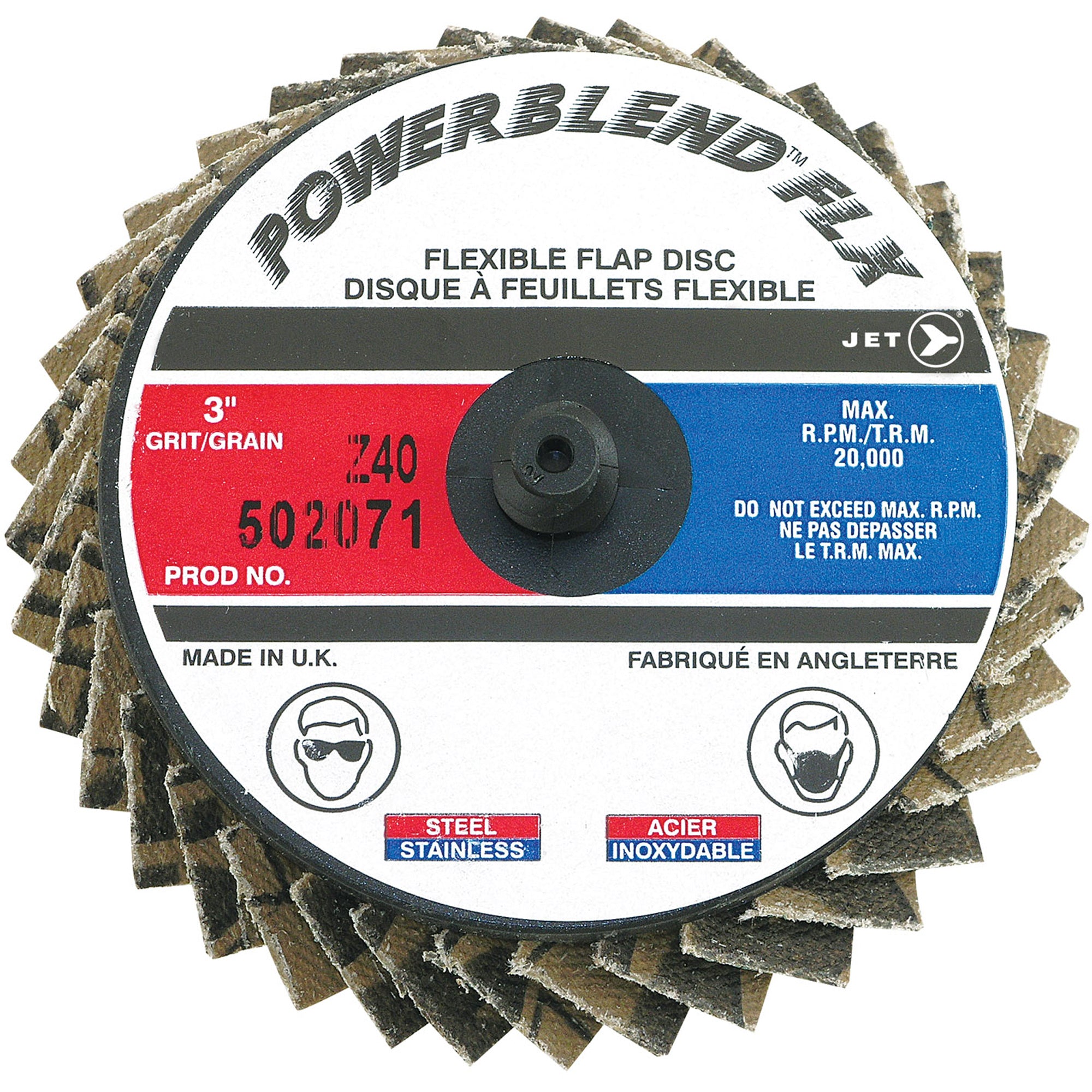 Powerblend FLX Roll-on Flap Disc - MLA525