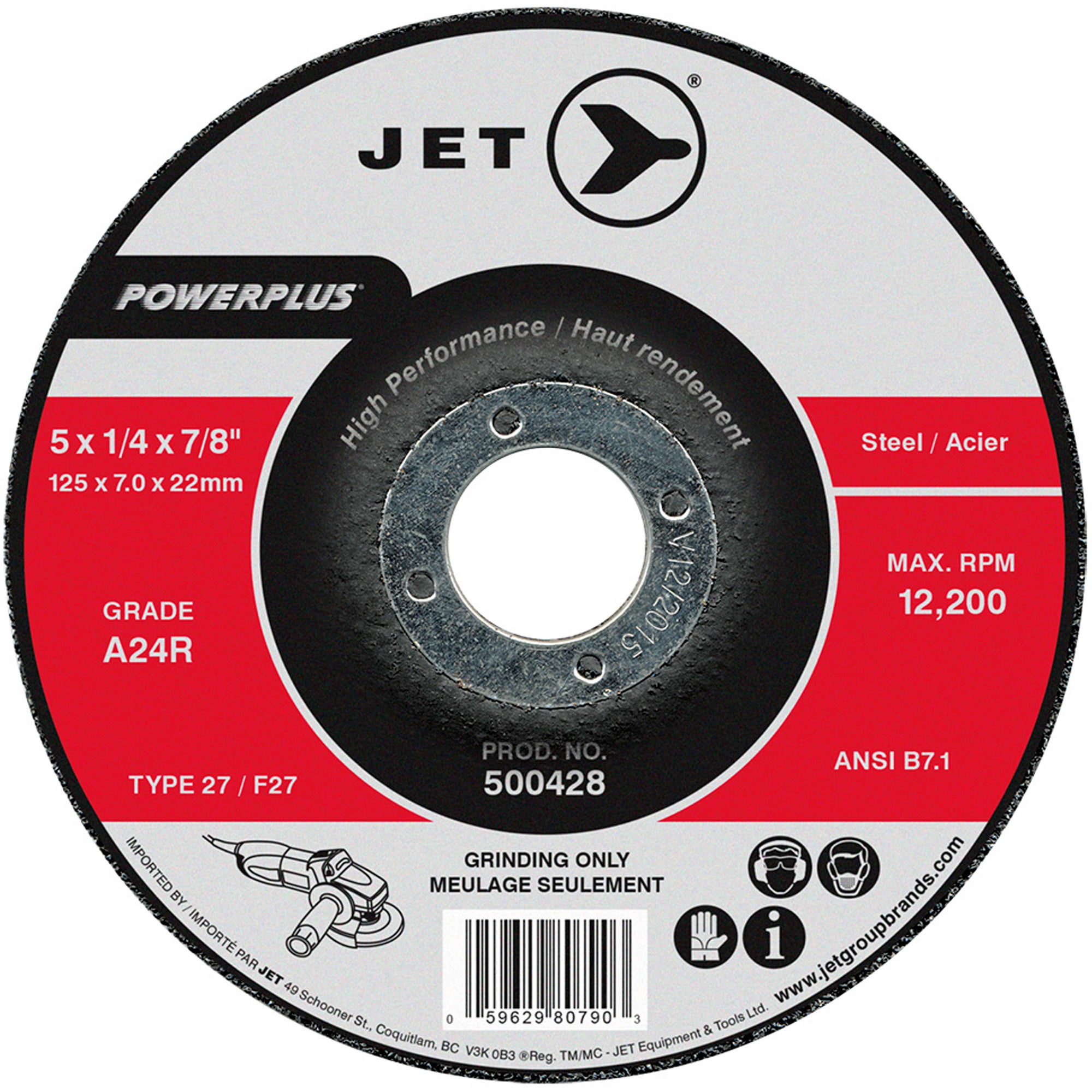 Powerplus® Depressed Centre Grinding Wheel - MLA561