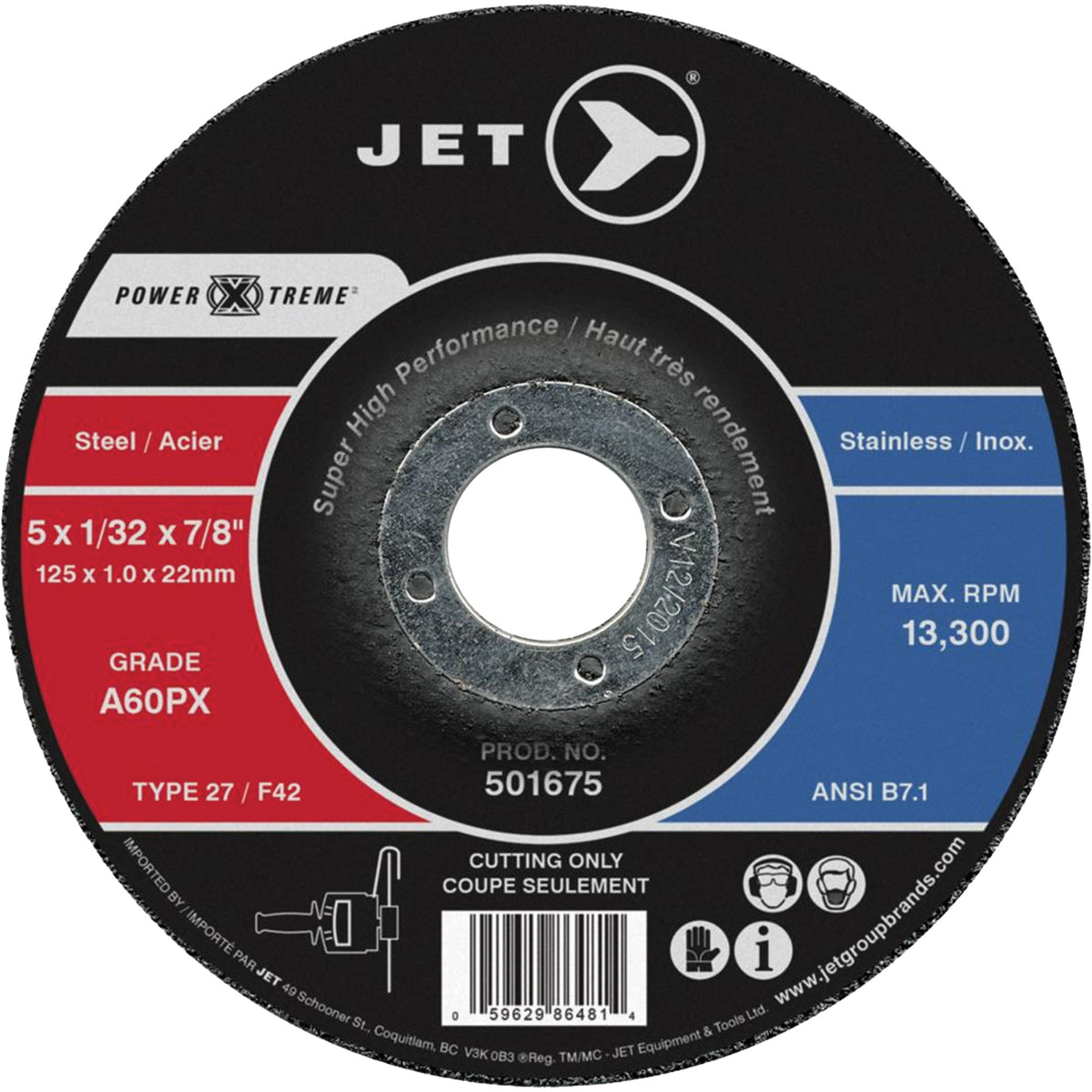 A46PX Power-Xtreme Cut-Off Wheel - MLA564