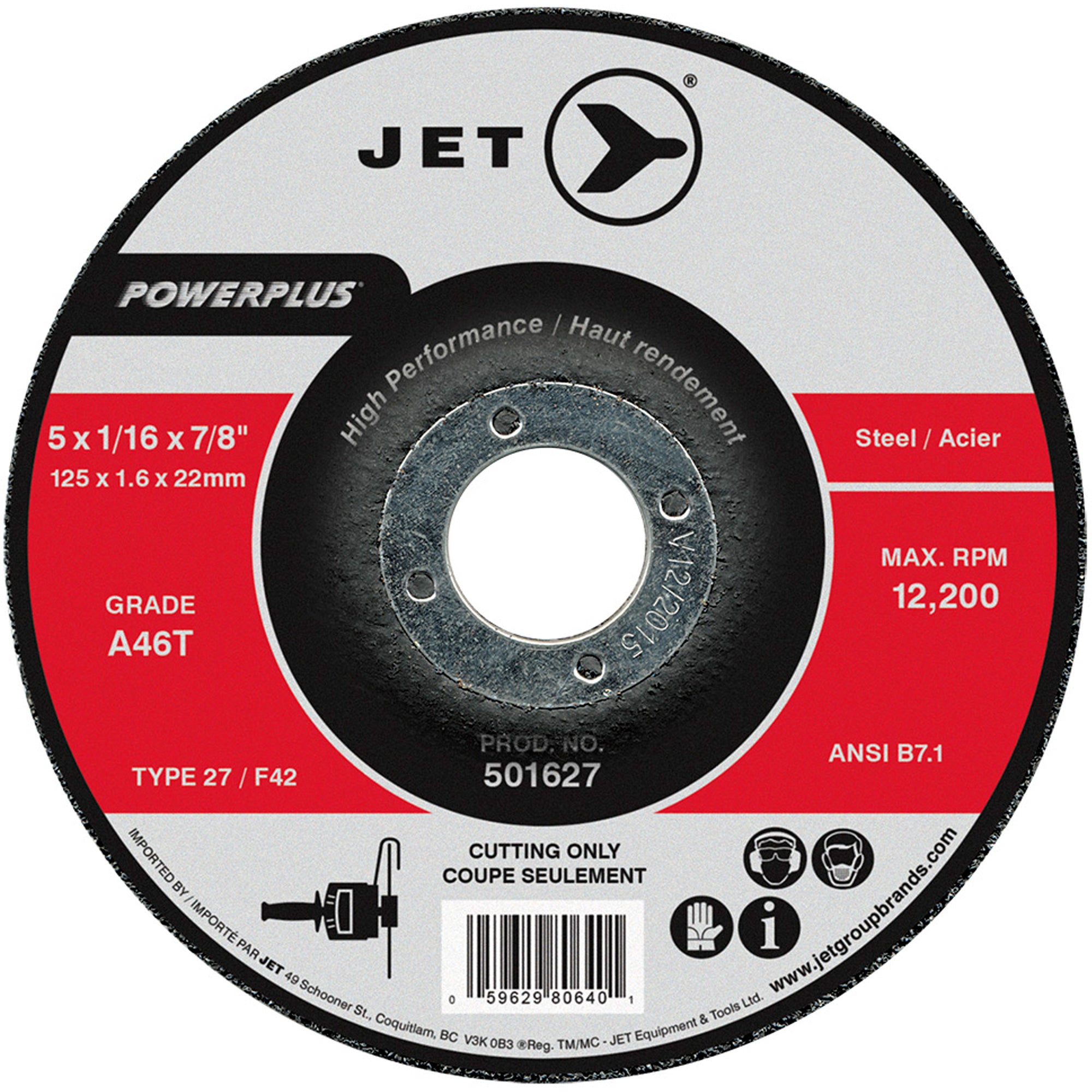 A46T PowerPlus Cut-Off Wheel - MLA569