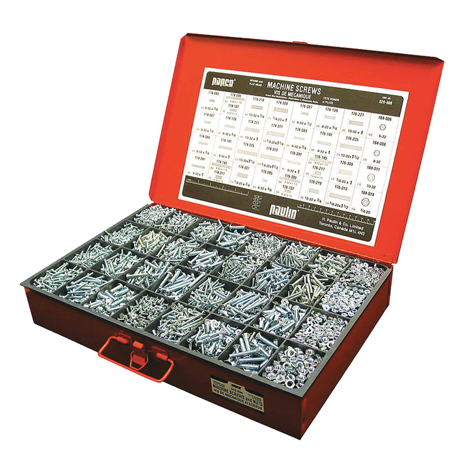 Machine Screws & Nuts Assortment - MLA907