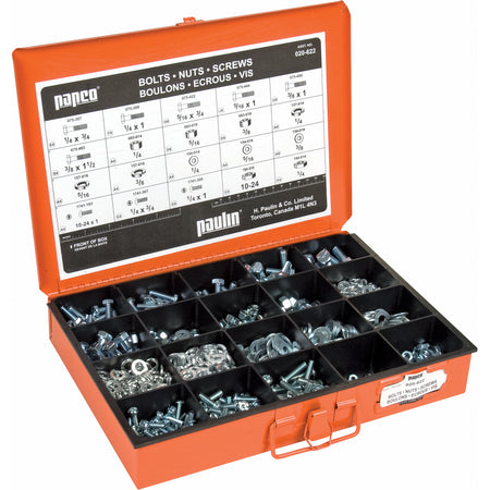 Grade 5 Cap Screw, Washer, Lockwasher & Nut Master Assortments - MLA932