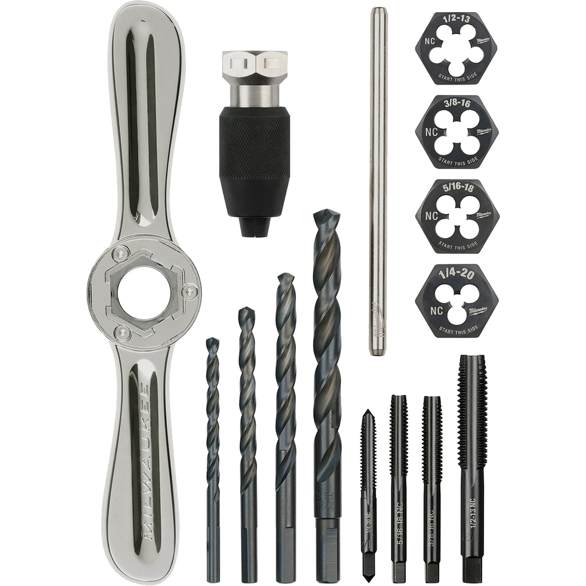 Tap and Die Set with Hex-Lok™ 2-in-1 Handle - MMV160