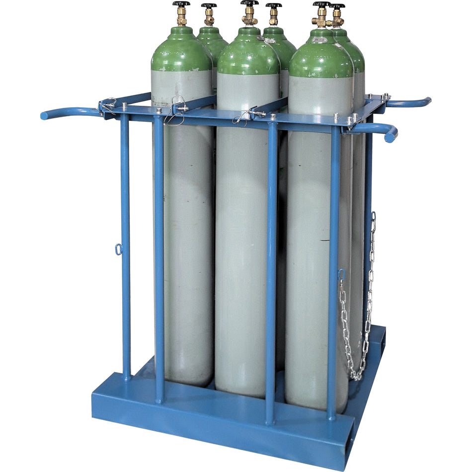 6-Cylinder Forklift Cylinder Storage Caddy - MQ096