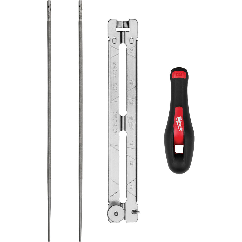4-Piece 5/32” Saw Chain Sharpening Set - NAA442