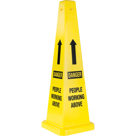 ""People Working Above"" Traffic Cones - NC674