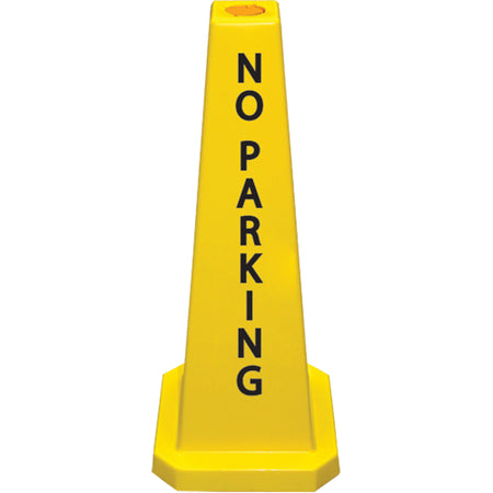 ""No Parking"" Lamba Traffic Cones - NC677