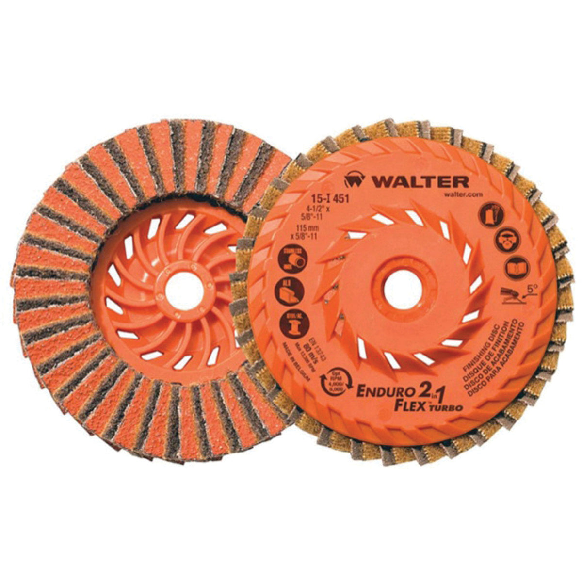 Enduro-Flex 2-IN-1™ Turbo Finishing Disc - NIK745