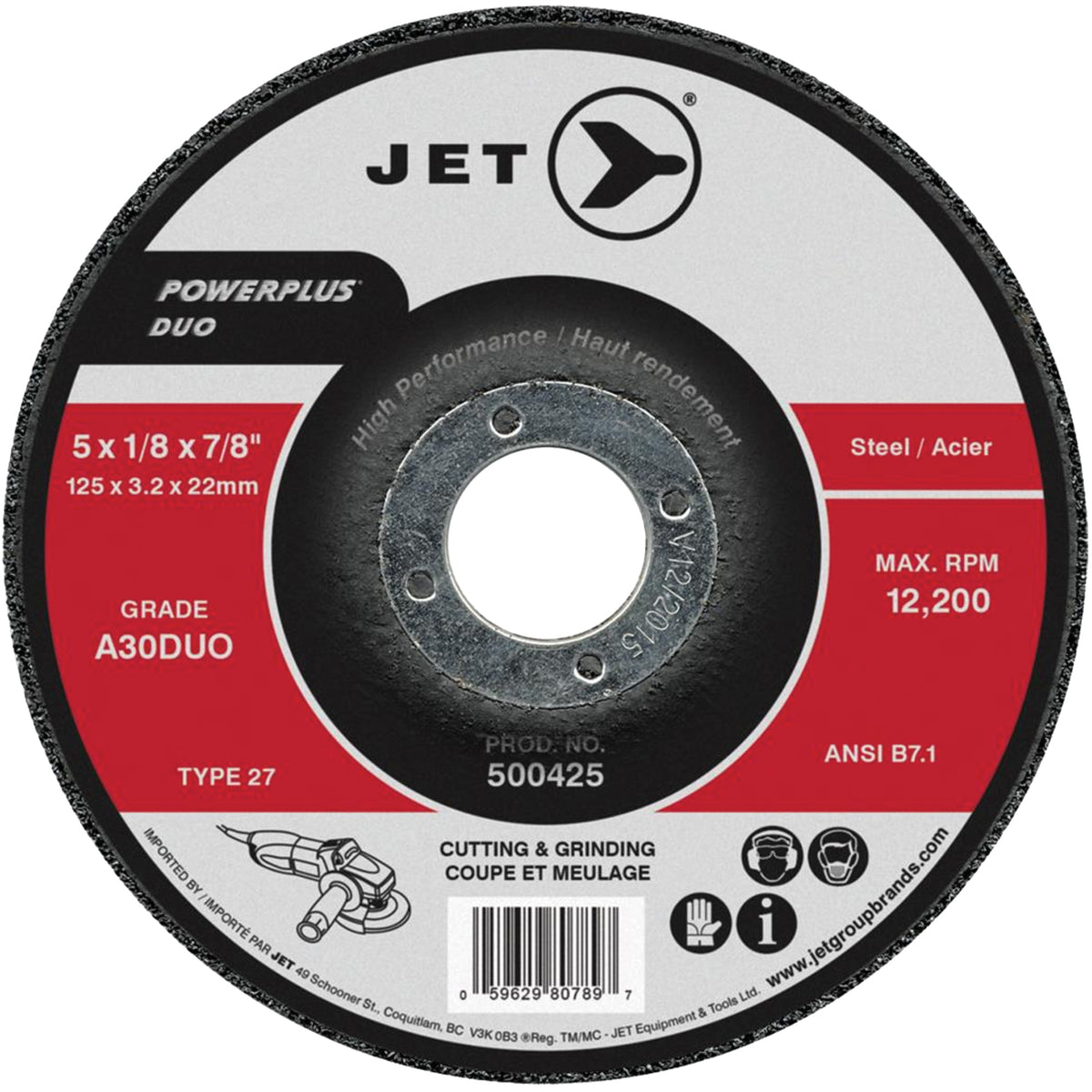 A30DUO POWERPLUS DUO Cutting/Grinding Wheel - NIS701