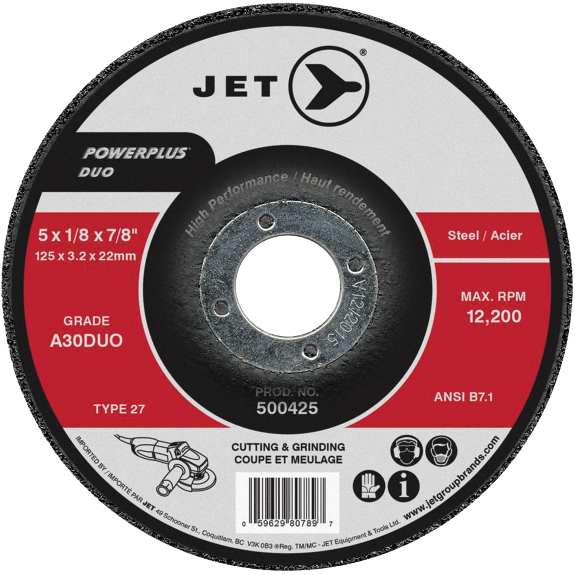 A30DUO POWERPLUS DUO Cutting/Grinding Wheel - NIS701
