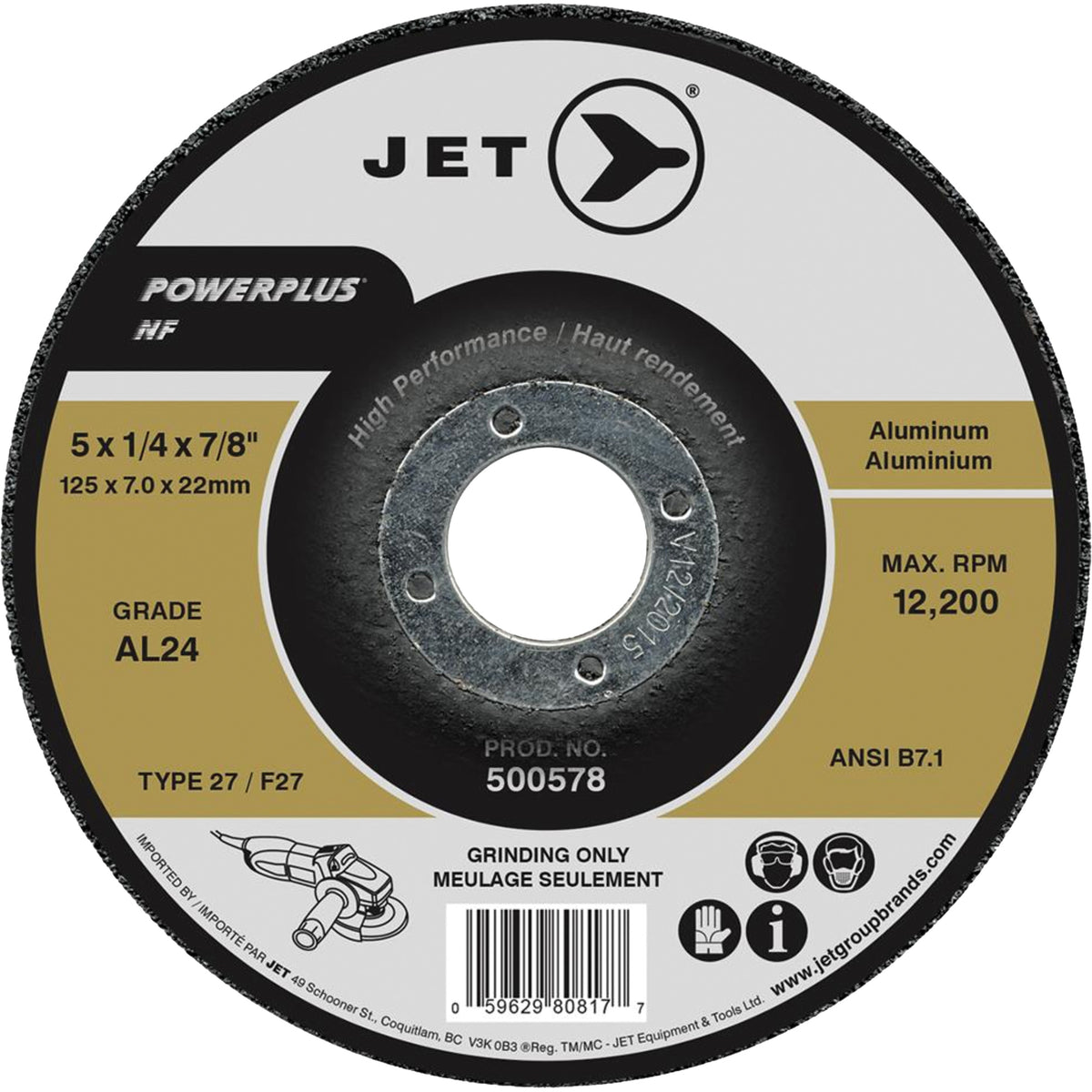 AL24 Powerplus NF Grinding Wheel - NIS711