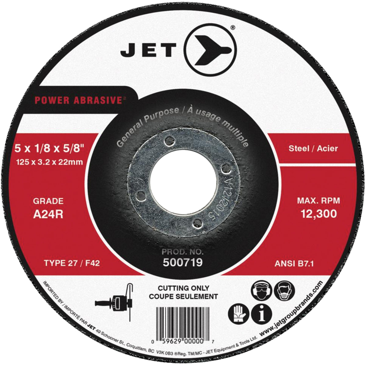 Power Abrasive Cut-Off Wheel - NIS715