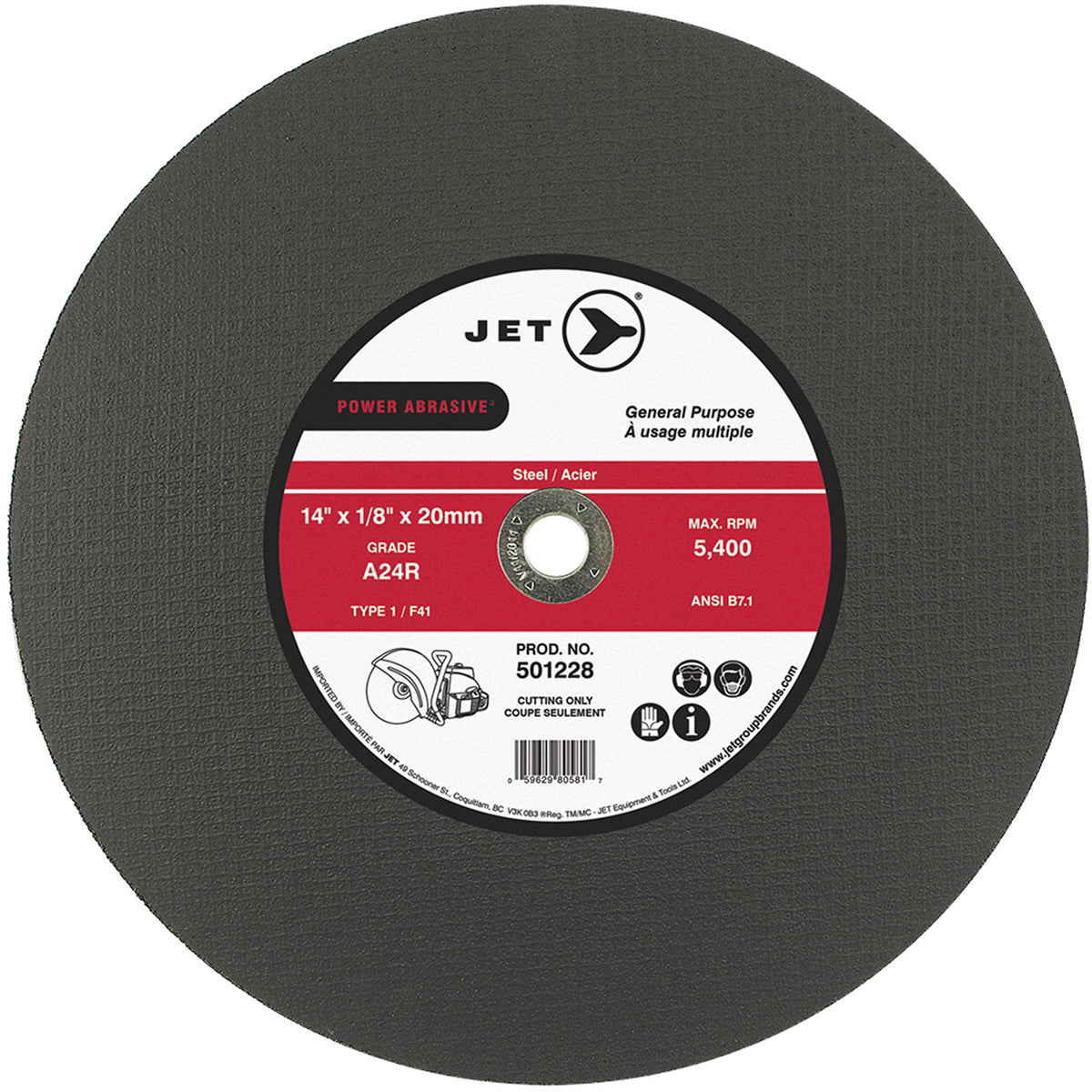 POWER ABRASIVE® Cut-Off Wheel - NIS738