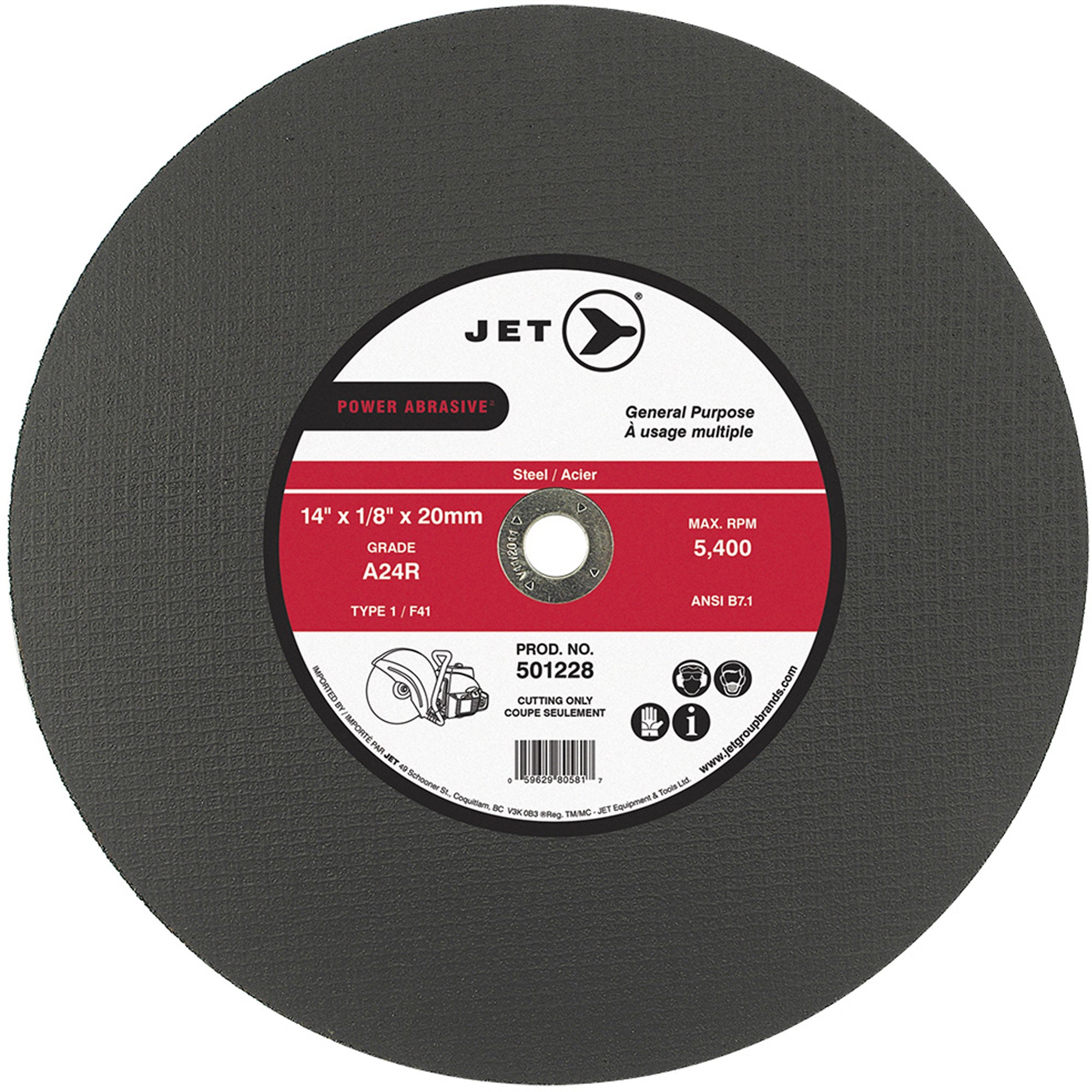 POWER ABRASIVE® Cut-Off Wheel - NIS738