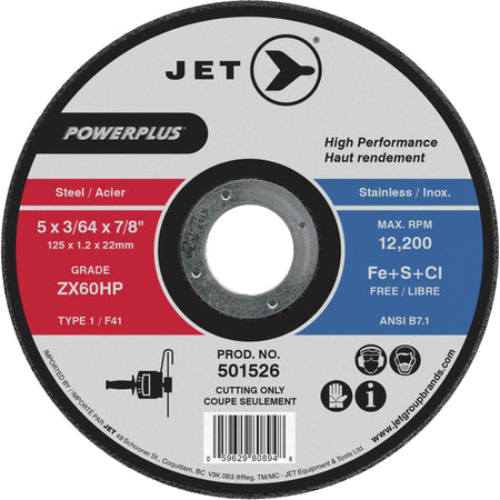 ZX60HP POWERPLUS Cut-Off Wheel - NIS743