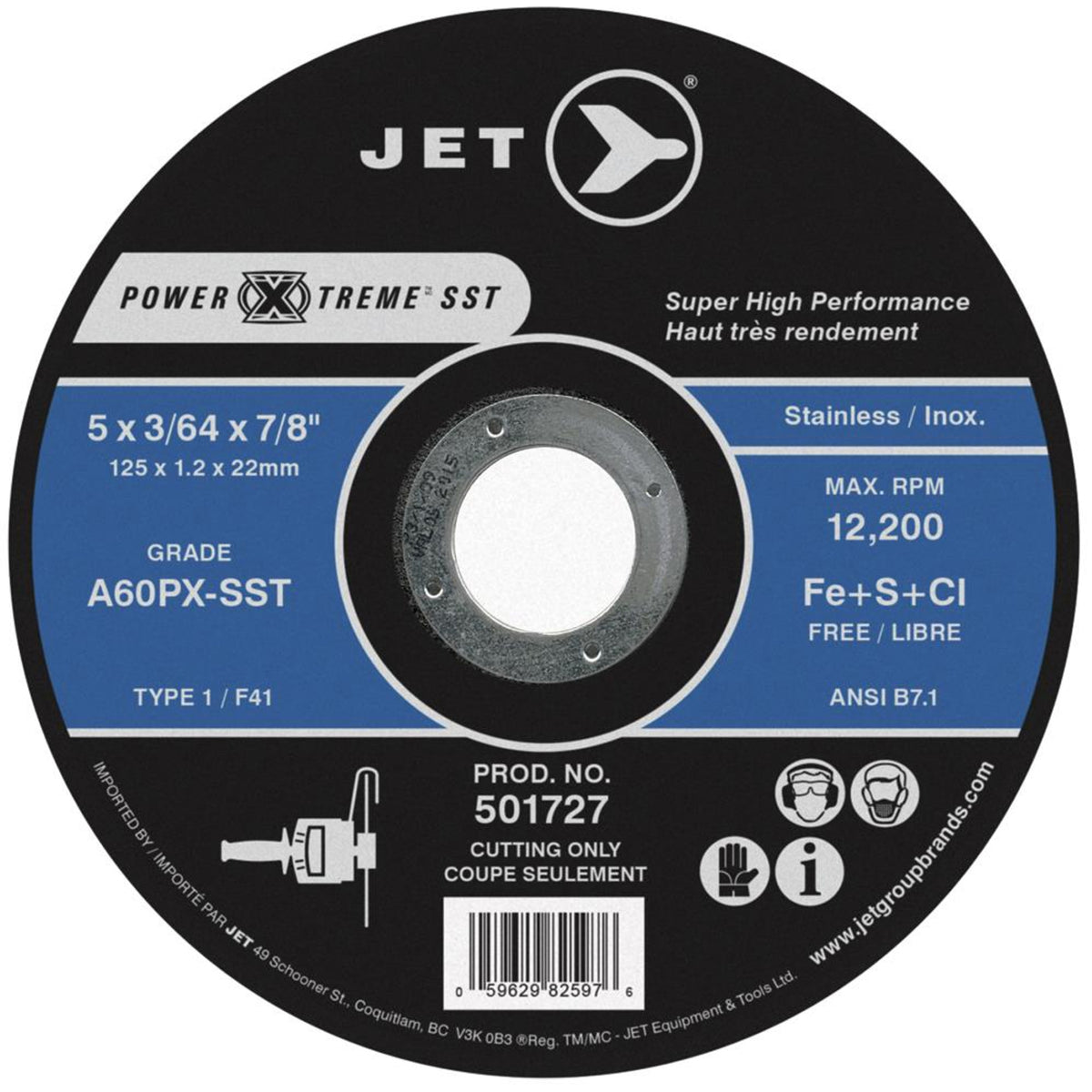 Power-Xtreme SST Cut-Off Wheel - NIS751