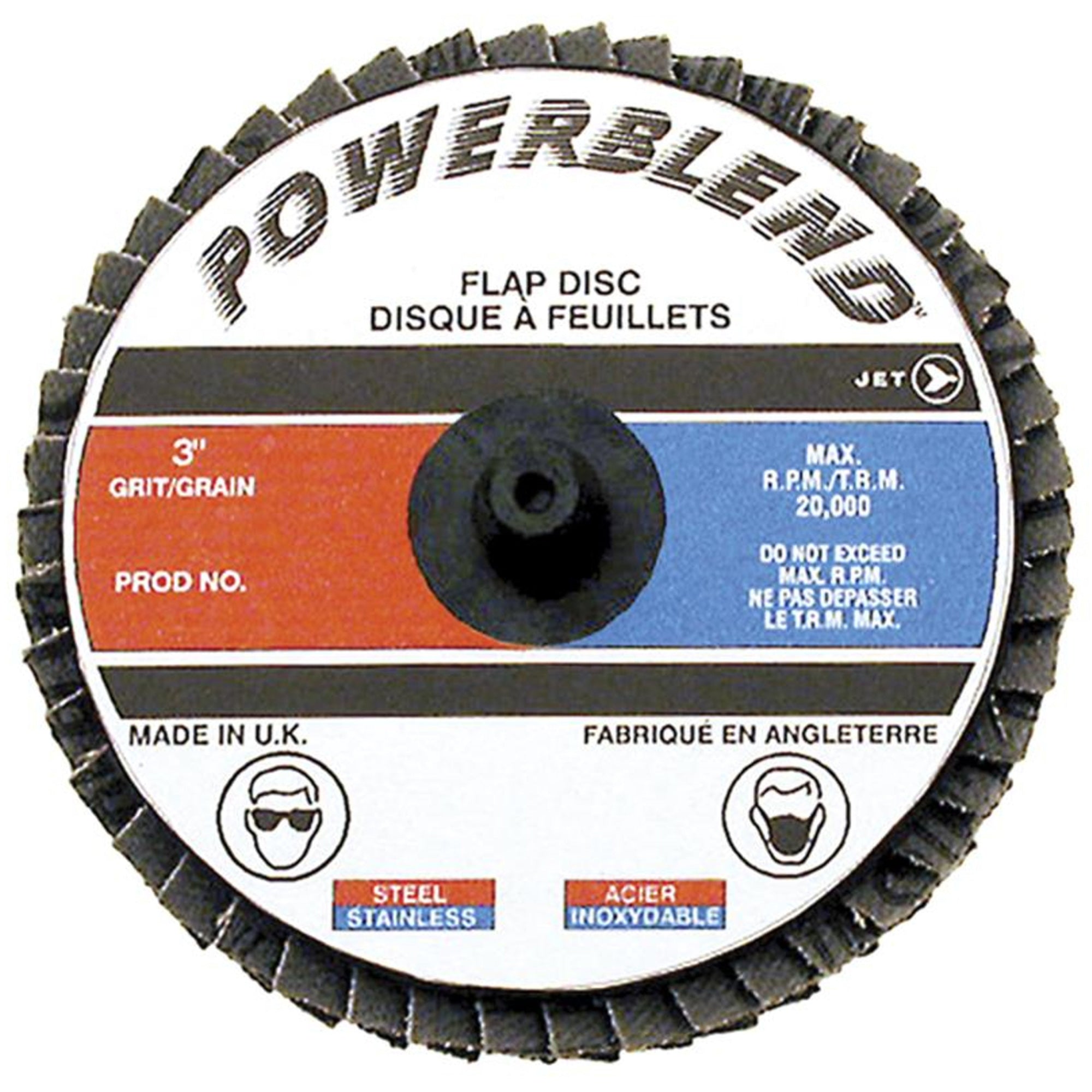 POWERBLEND Roll-on Flap Disc - NIS755
