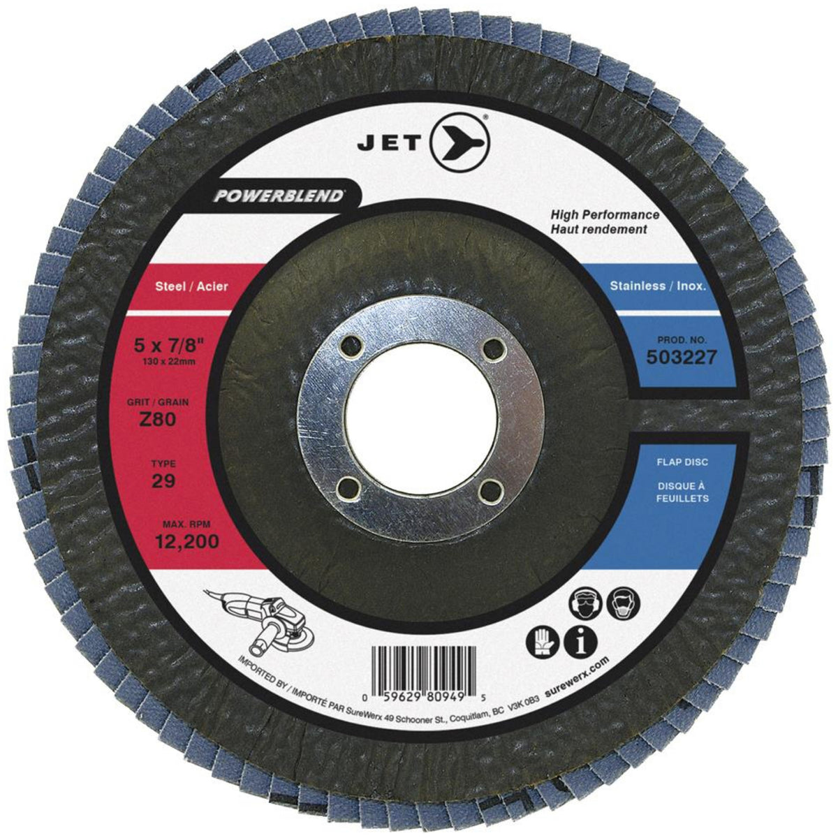 POWERBLEND Flap Disc - NIS821